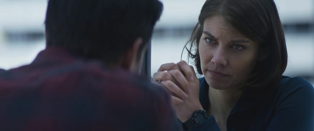 Lauren Cohan stars as Alice in the STXfilms' MILE 22.