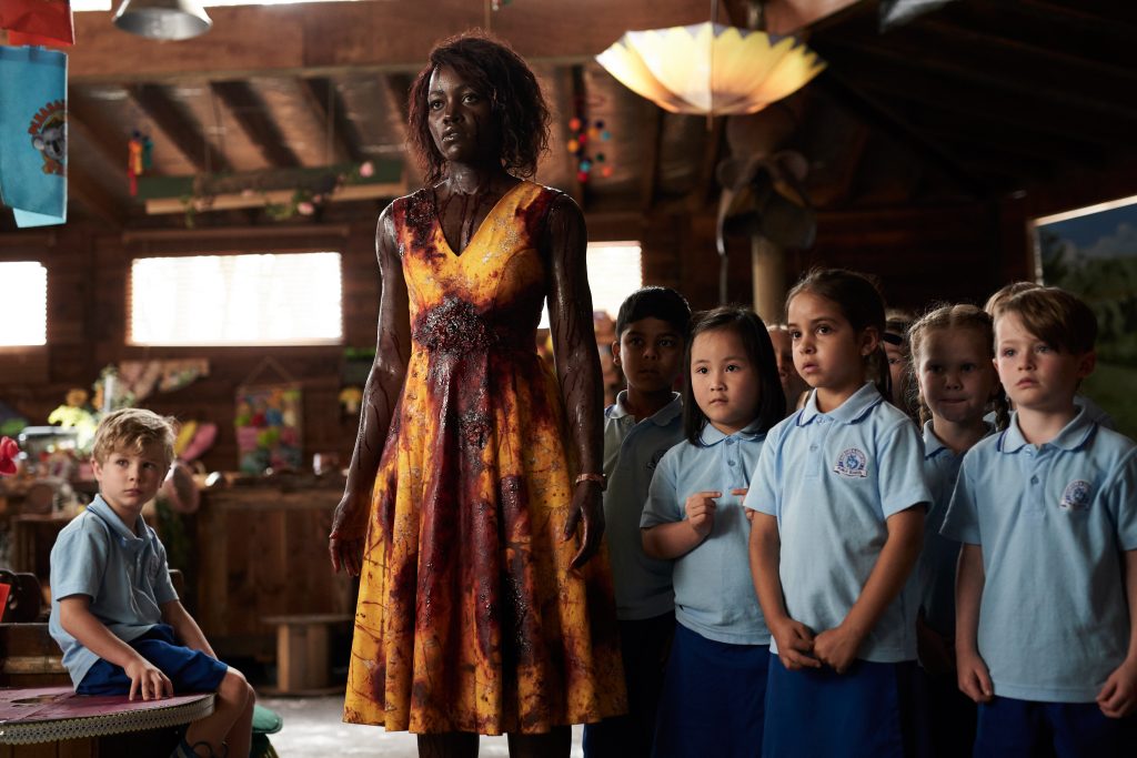 Diesel La Torraca, Lupita Nyong’o, Ashton Arokiaswamy, Kim Doan, Caliah Pinones, Vivienne Albany and Jack Schuback appear in Little Monsters by Abe Forsythe, an official selection of the Midnight Program at the 2019 Sundance Film Festival.