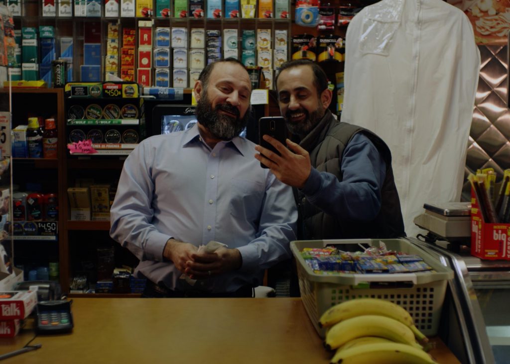 Laith Nakli (Amir) and Adham Murched (Ali) in Bodega.