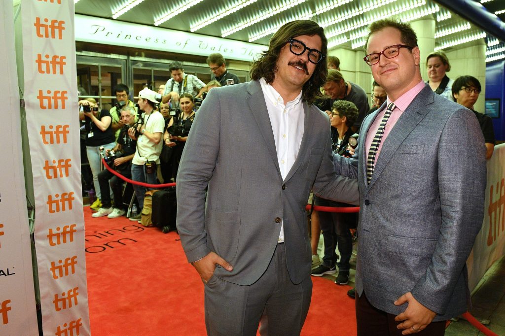 Brian C. Brown and Elliott DiGuiseppi attend the "Lucy In The Sky" premiere during the 2019 Toronto International Film Festival at Princess of Wales Theatre on September 11, 2019 in Toronto, Canada. 