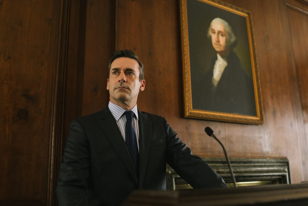 Jon Hamm appears in The Report.