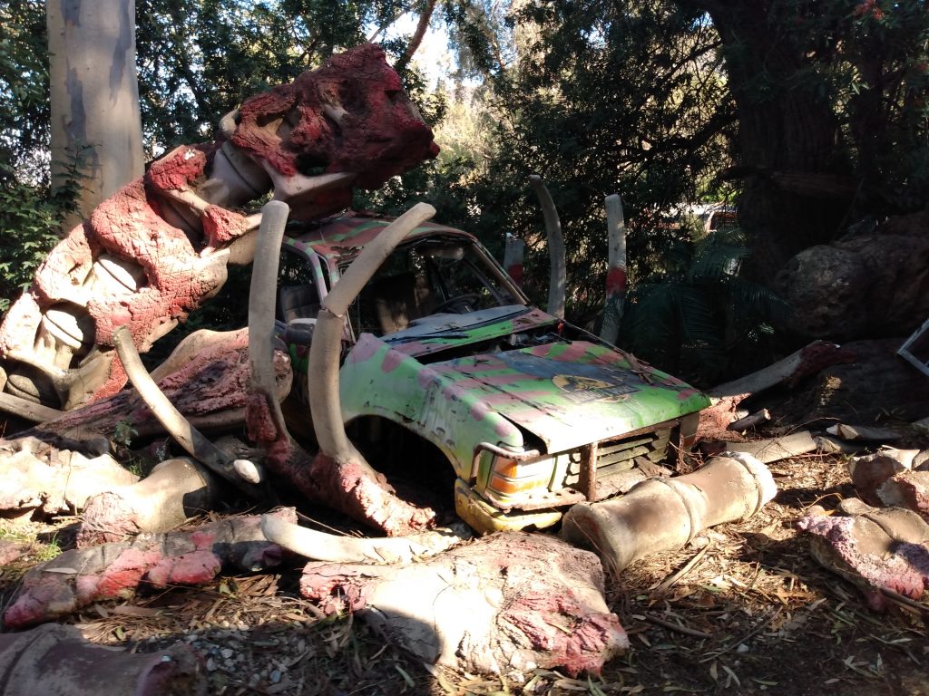 A car from Jurassic Park.