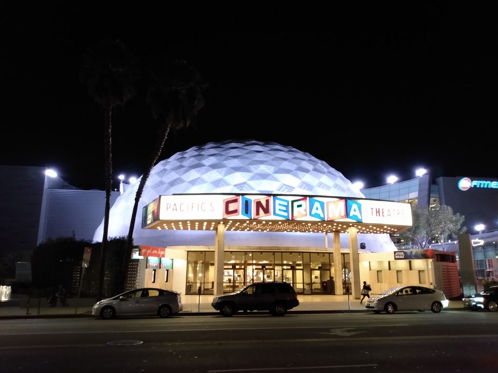 Cinerama Dome, movie theater, movie theaters