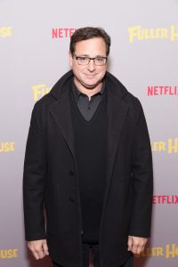 Bob Saget attends the Fuller House Season 2 premiere.