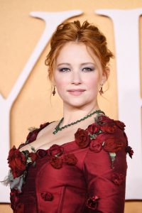 Haley Bennett attends the UK premiere of Cyrano