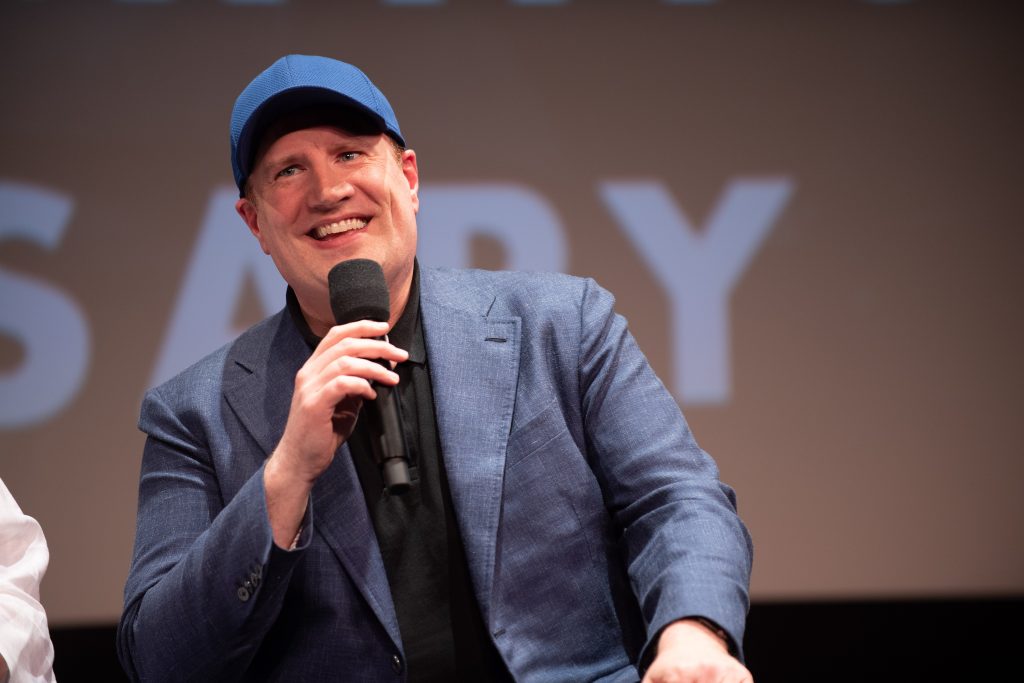 Kevin Feige during the A Celebration of the USC School of Cinematic Arts' 90th Aniversary at the Samuel Goldwyn Theater in Beverly Hills on Monday, April 8, 2019.