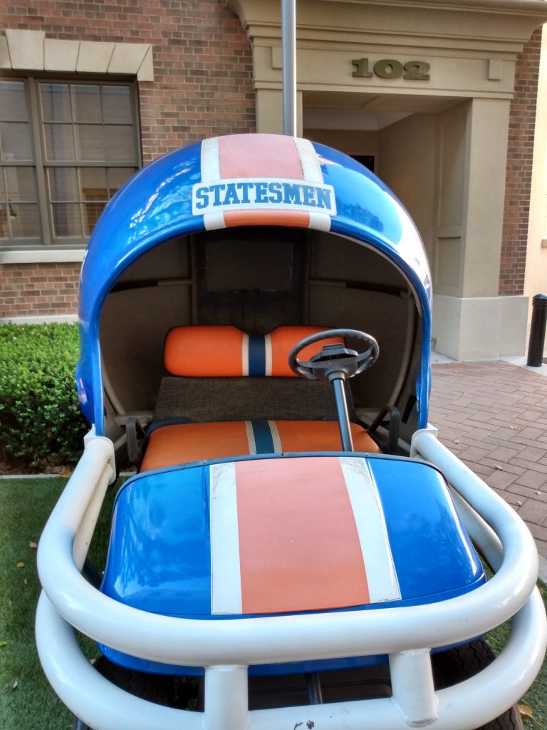 Football Helmet Car