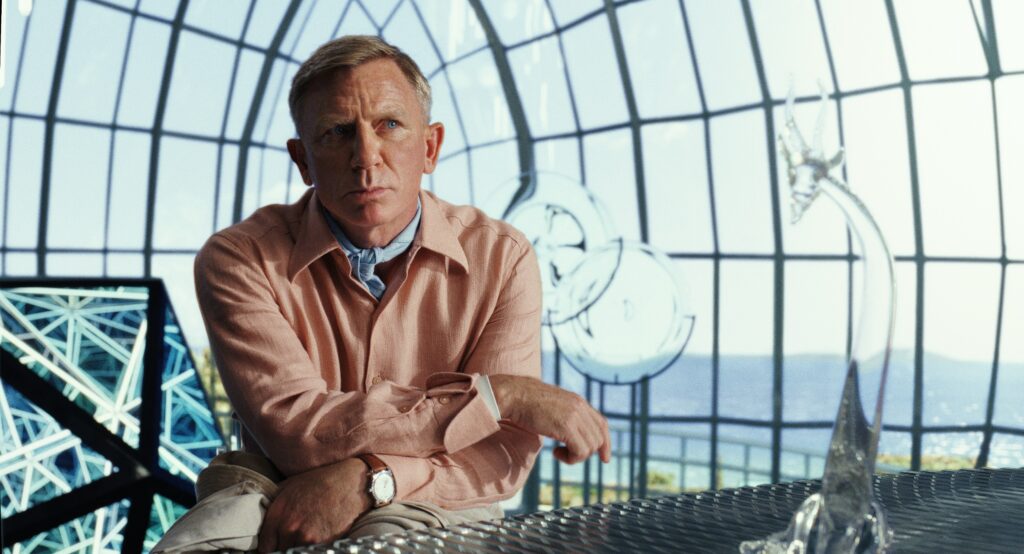 Daniel Craig in Glass Onion