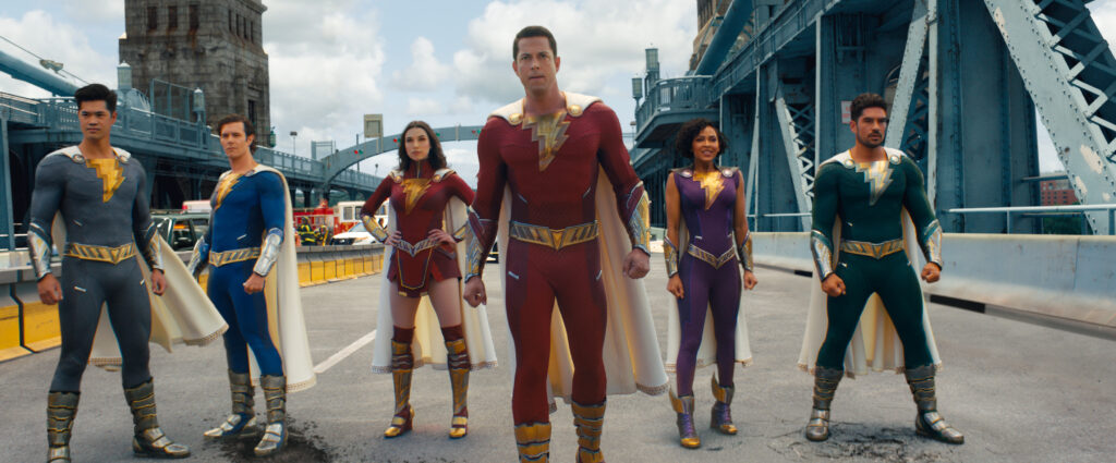 A still from Shazam! Fury of the Gods