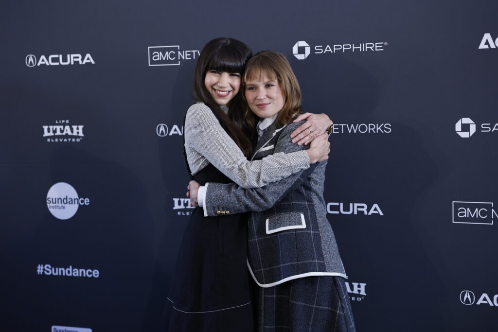 Director Laurel Parmet and Actor Eliza Scanlen attend the World Premiere of The Starling Girl by Laurel Parmet, an official selection of the U.S. Dramatic Competition at the 2023 Sundance Film Festival.