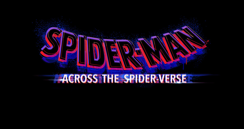 Spider-Man: Across the Spider-Verse title treatment.