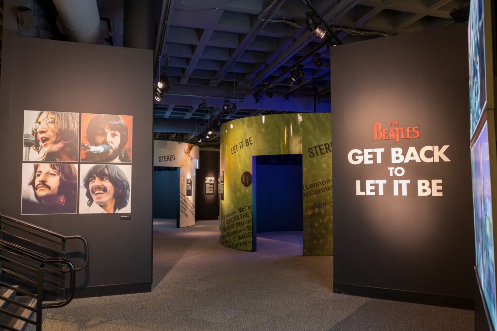 The Beatles: Get Back to Let It Be Exhibit.