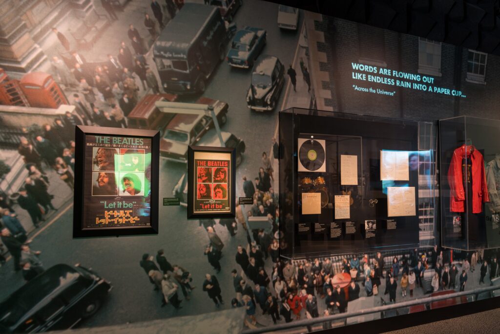 The Beatles: Get Back to Let It Be Exhibit.