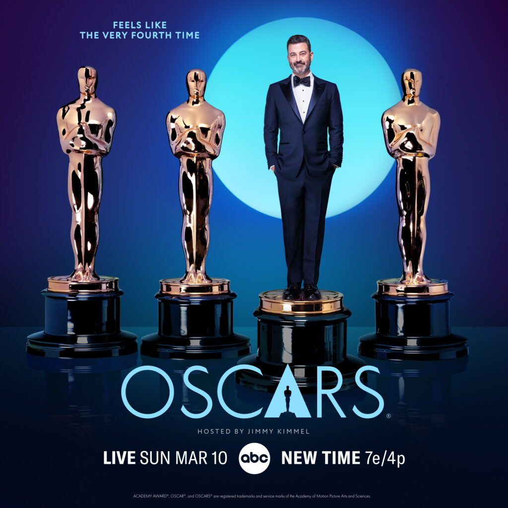 96th Oscars, 96th Academy Awards key art.