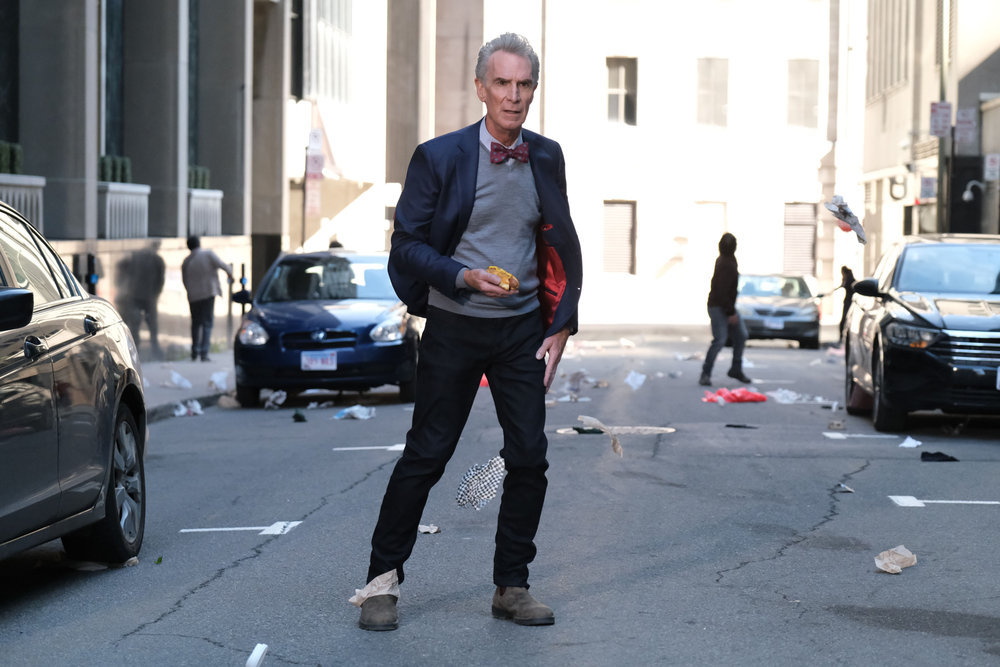 Pictured: Bill Nye in THE END IS NYE -- "Midnight at Noon" Episode 104