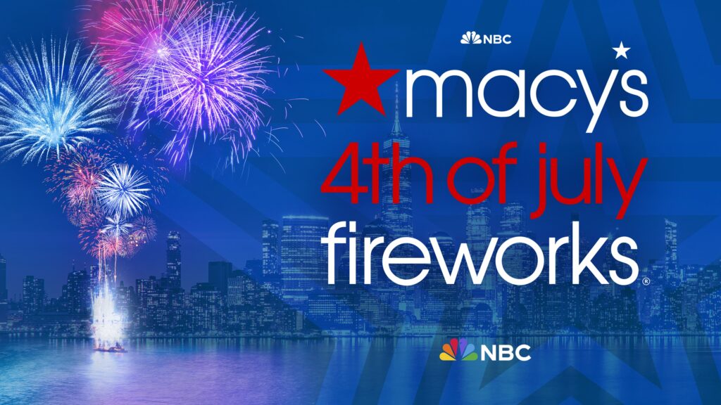 Pictured: Macy's 4th of July Fireworks Key Art