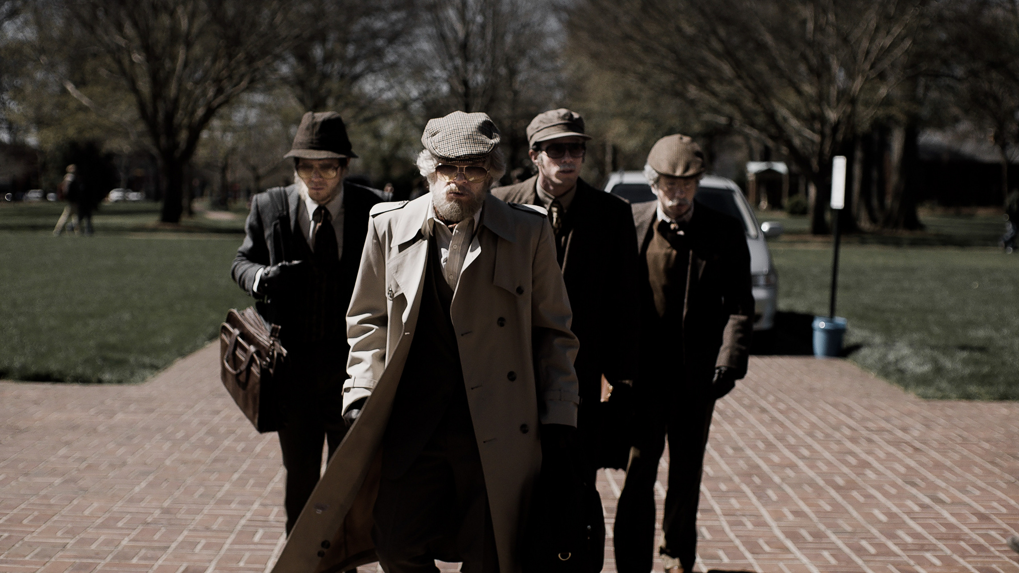 Jared Abrahamson, Evan Peters, Blake Jenner and Barry Keoghan appear in American Animals by Bart Layton, an official selection of the U.S. Dramatic Competition at the 2018 Sundance Film Festival.