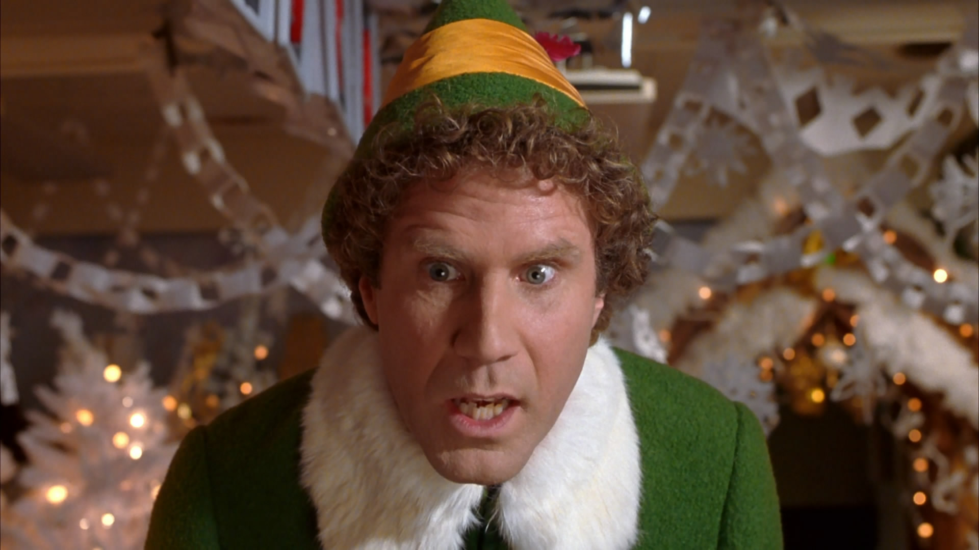 Will Ferrell in Elf.