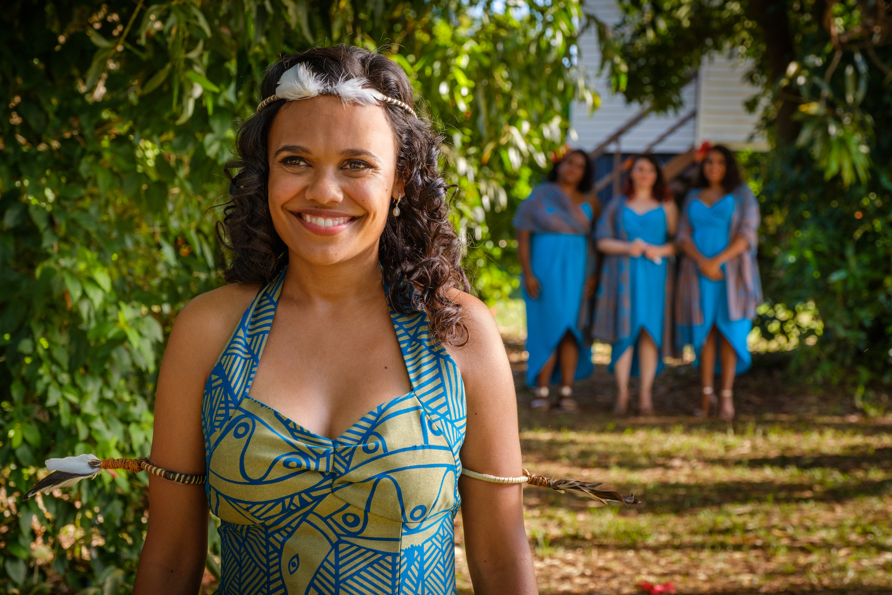 Miranda Tapsell appears in Top End Wedding by Wayne Blair, an official selection of the Premieres program at the 2019 Sundance Film Festival.