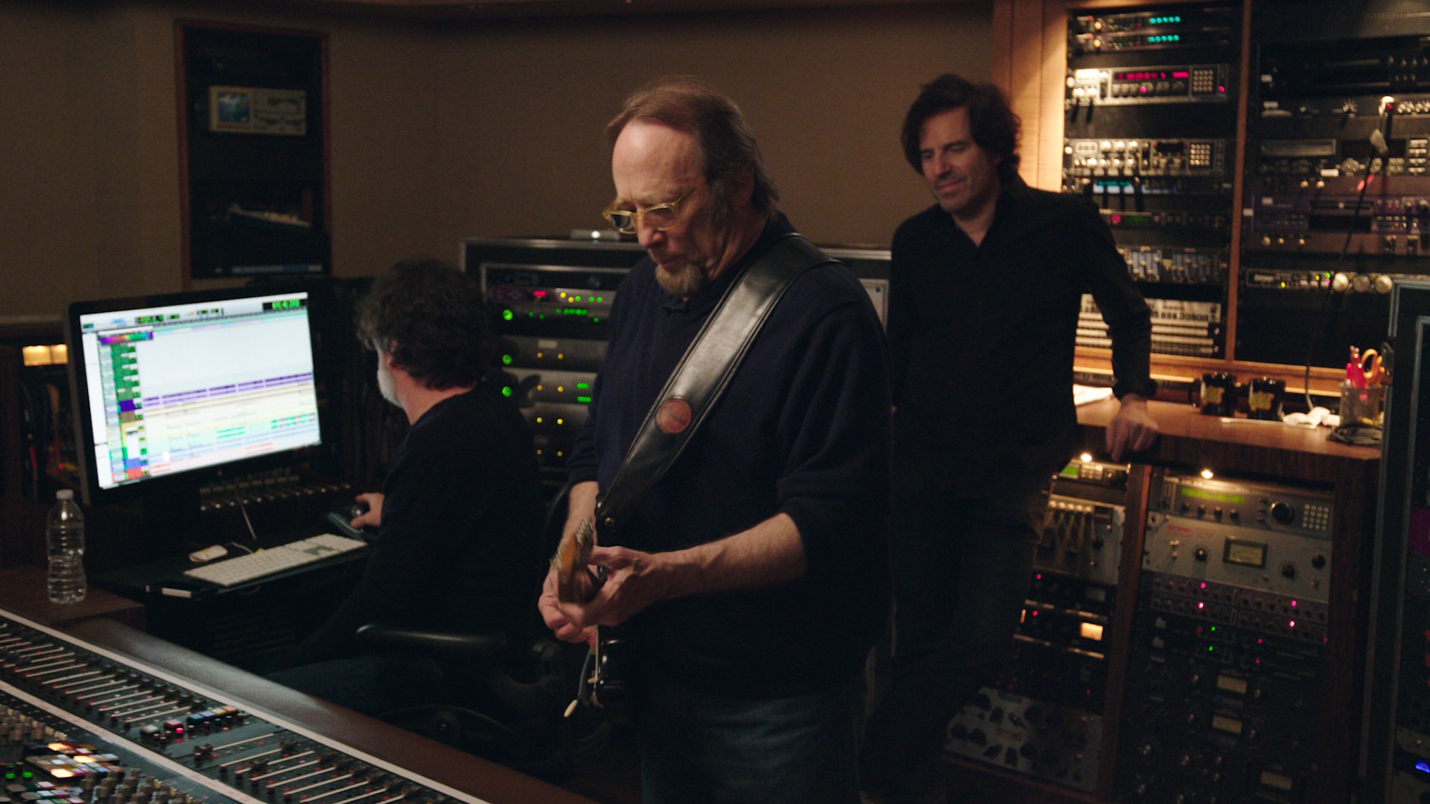 Stephen Stills in the studio in Echo in the Canyon.