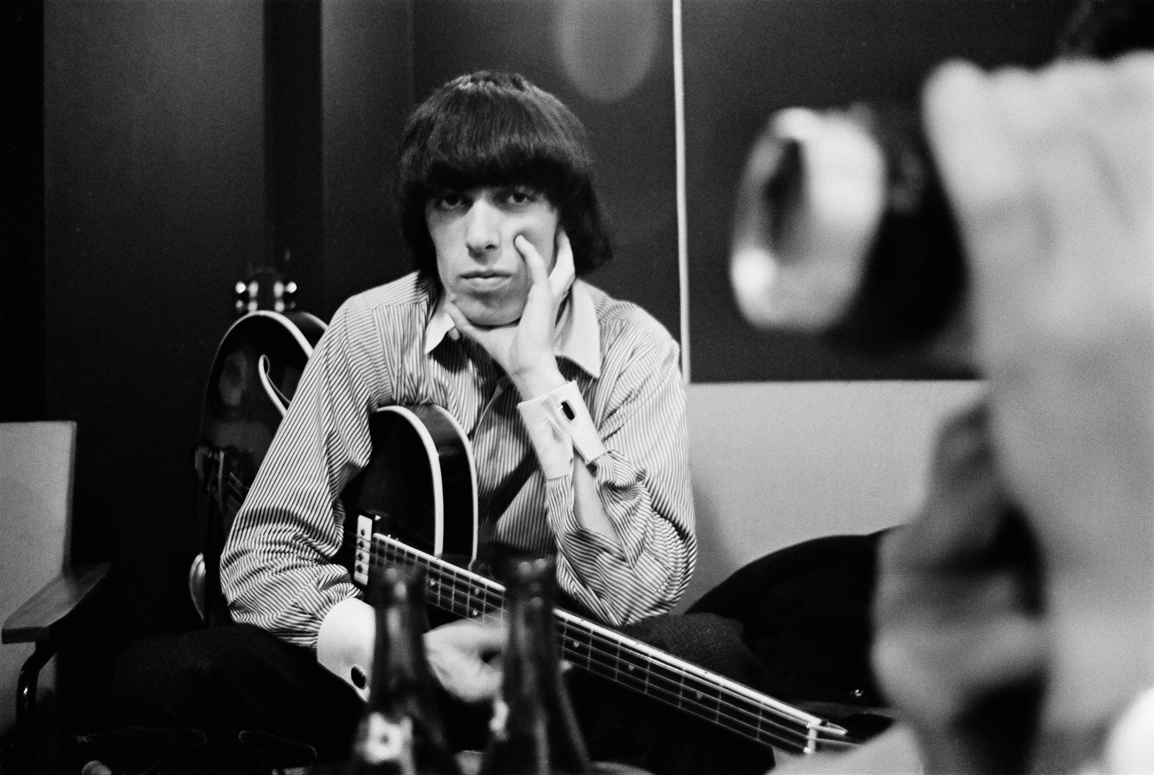 Bill Wyman in the Studio in The Quiet One.