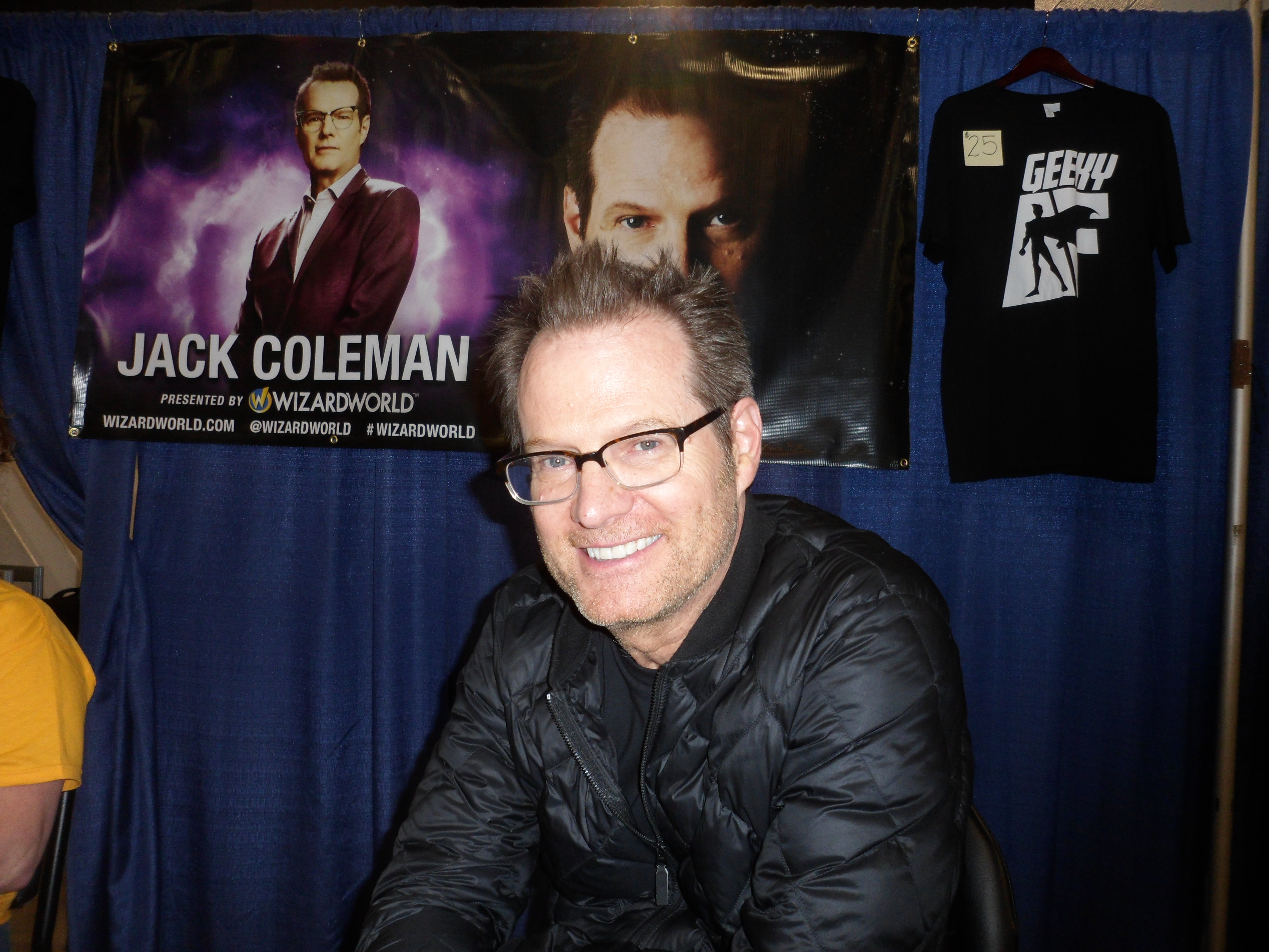 Heroes star Jack Coleman attends Wizard World Chicago 2019