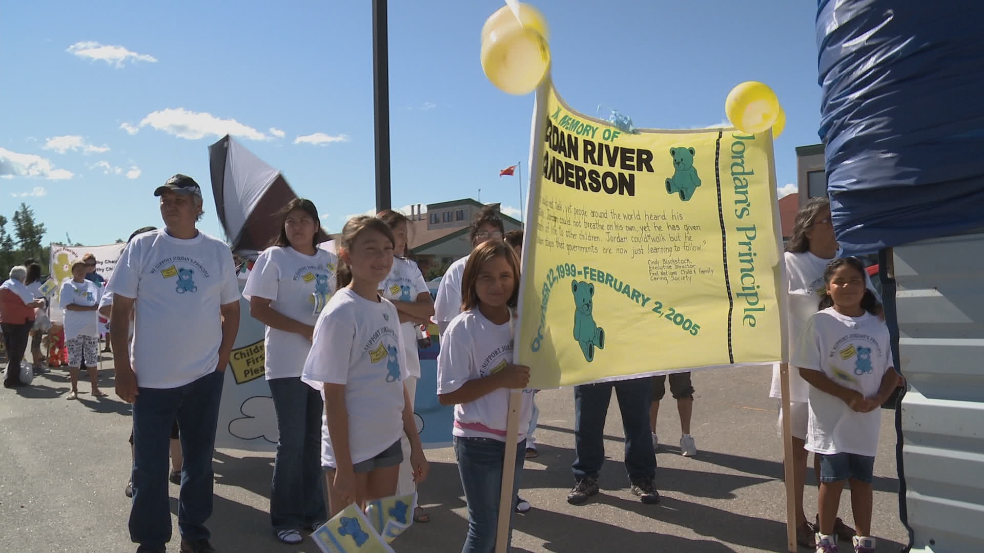 Jordan's Principle Parade in Jordan River Anderson: The Messenger