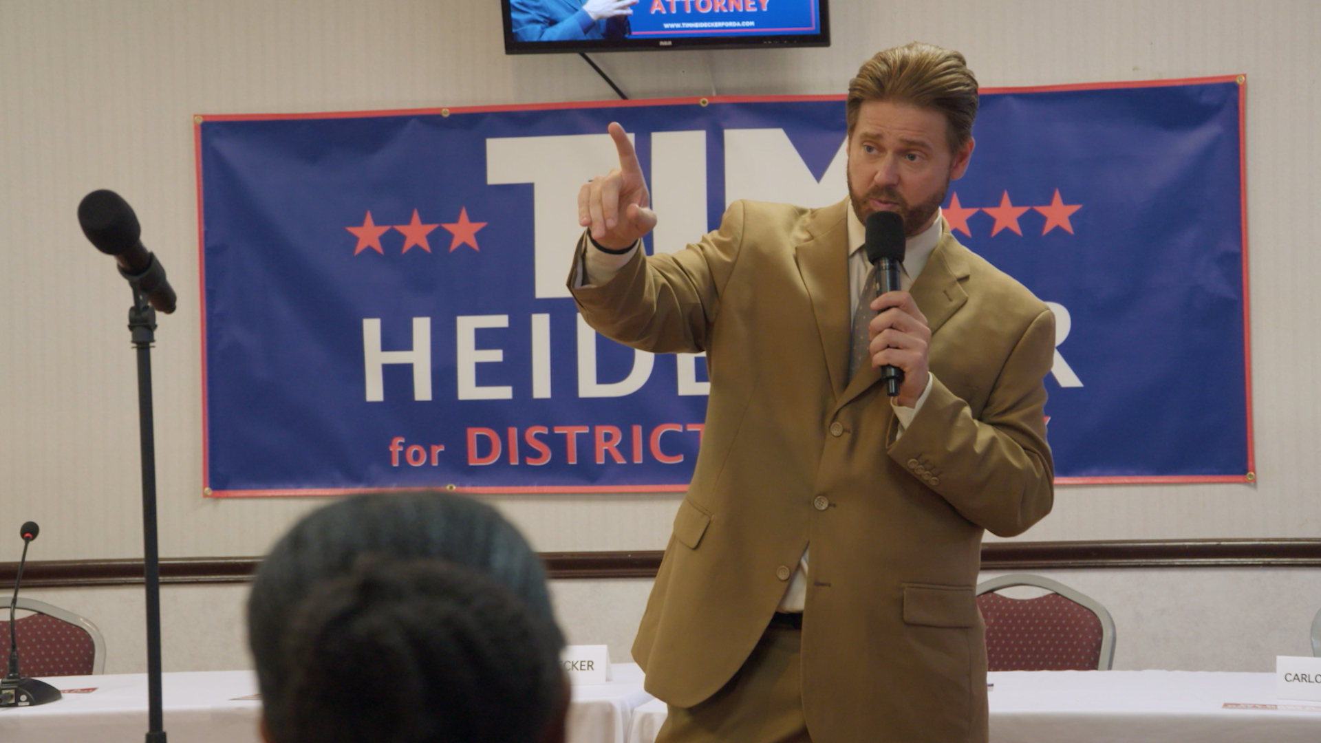 Tim Heidecker in Mister America, a Magnolia Pictures release.