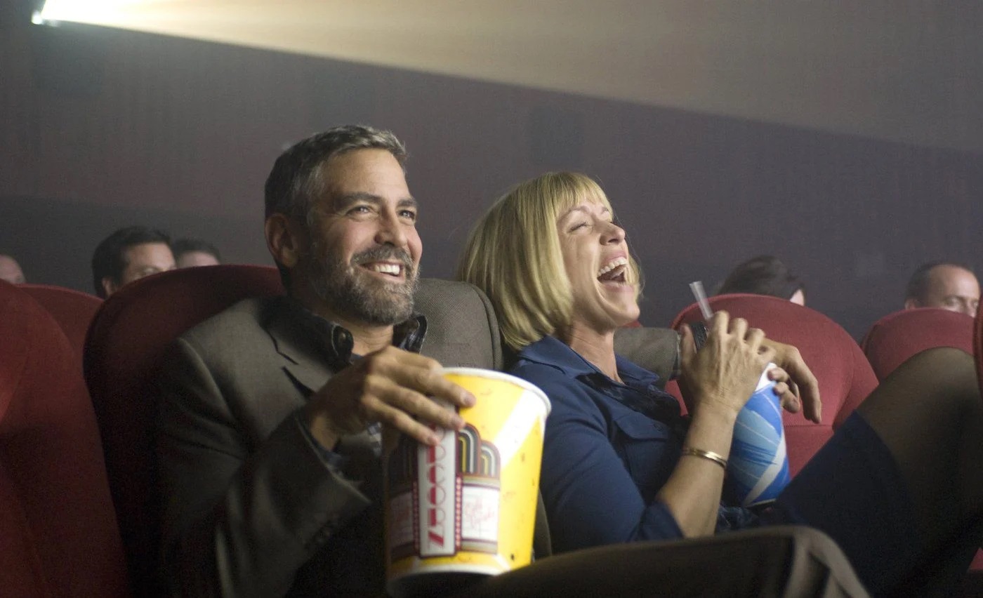 George Clooney and Frances McDormand in Burn After Reading. Courtesy of Focus Features.