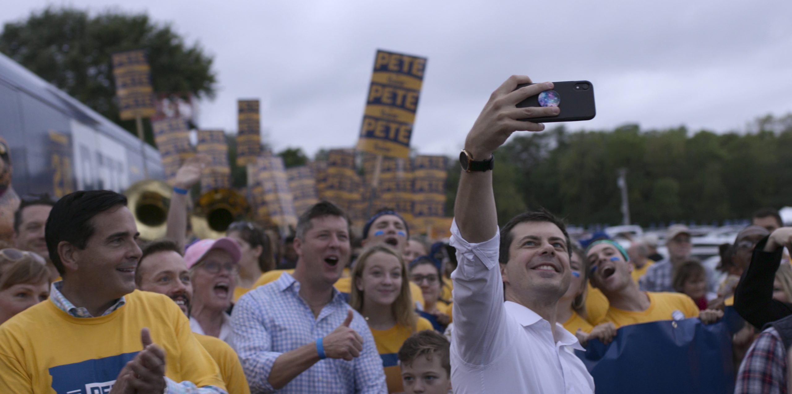 Jesse Moss talks Mayor Pete