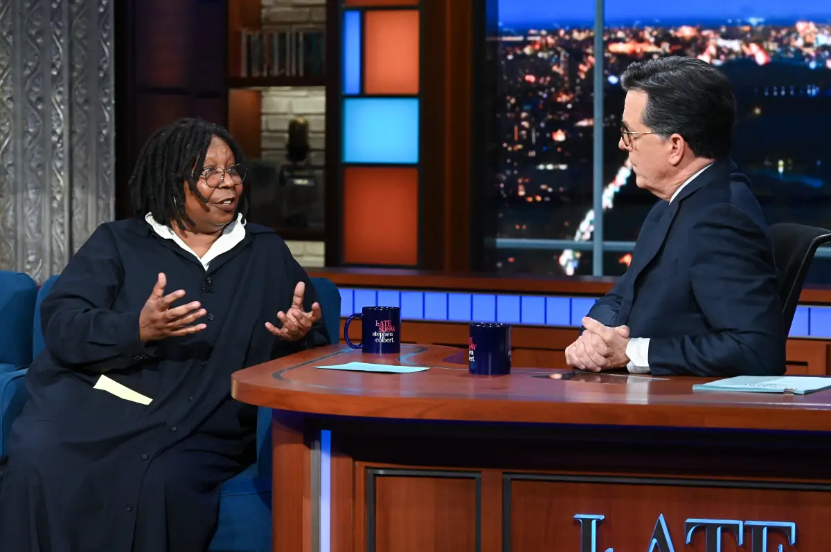 Whoopi Goldberg Doubles Down On The Late Show