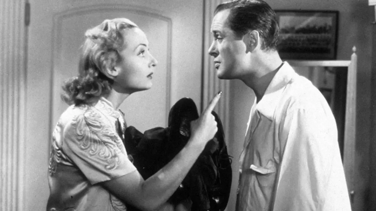 Carole Lombard and Robert Montgomery in Mr. and Mrs. Smith.