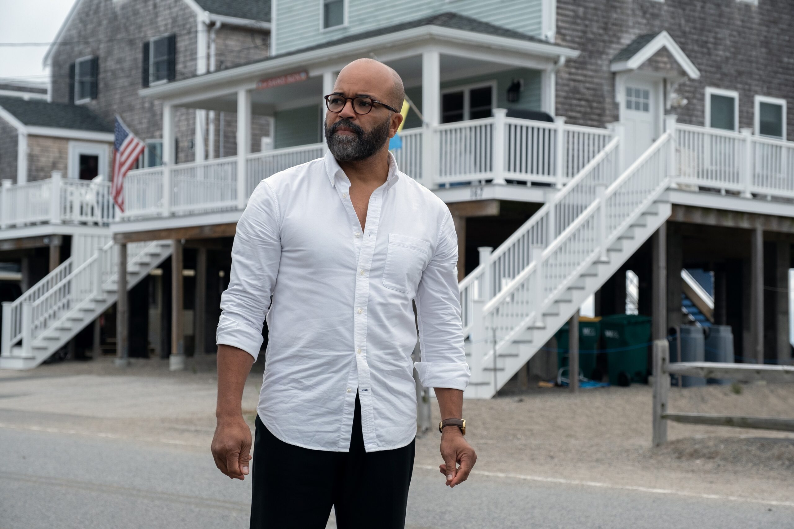 Jeffrey Wright stars as Thelonious "Monk" Ellison in writer/director Cord Jefferson’s AMERICAN FICTION, An Orion Pictures Release.