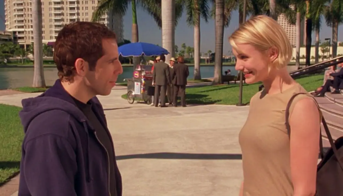 Ben Stiller and Cameron Diaz in There's Something About Mary.