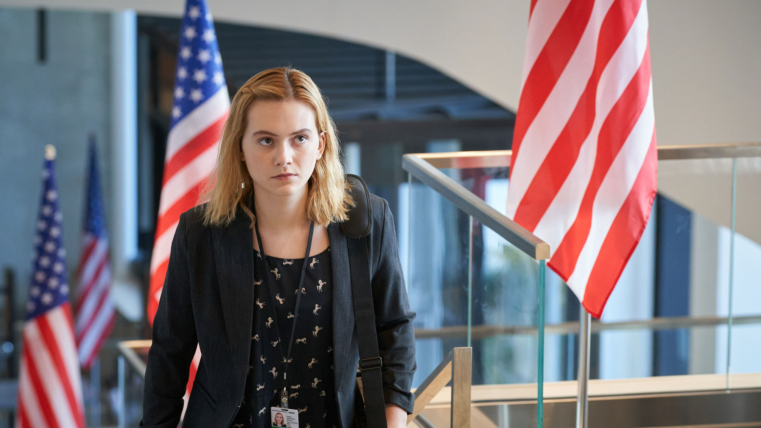 Emilia Jones appears in Winner by Susanna Fogel, an official selection of the Premieres program at the 2024 Sundance Film Festival.