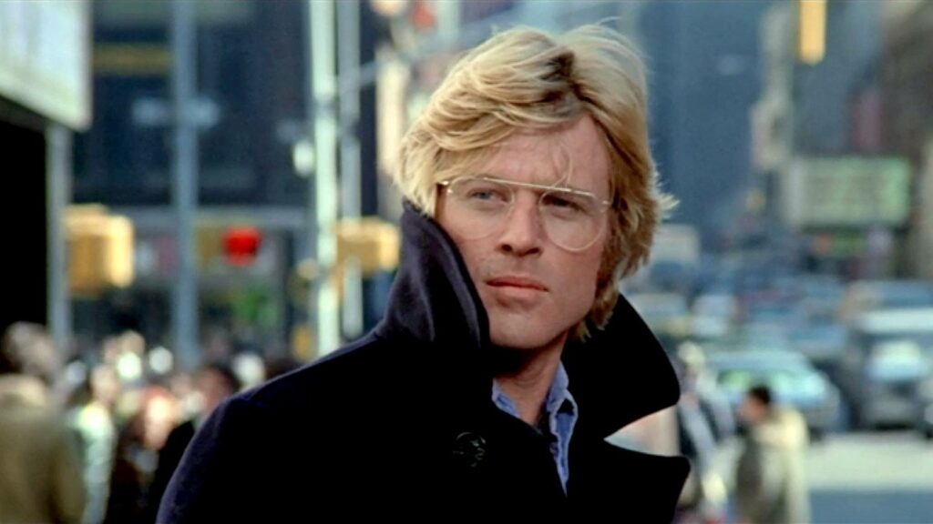 Robert Redford in Three Days of the Condor.