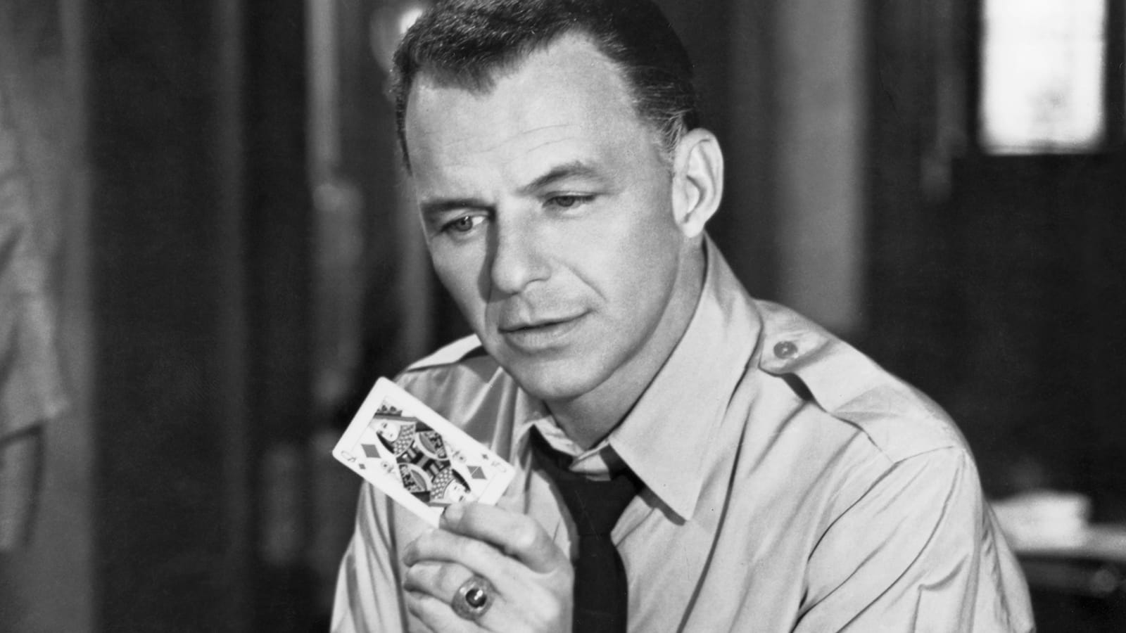 Frank Sinatra in The Manchurian Candidate.