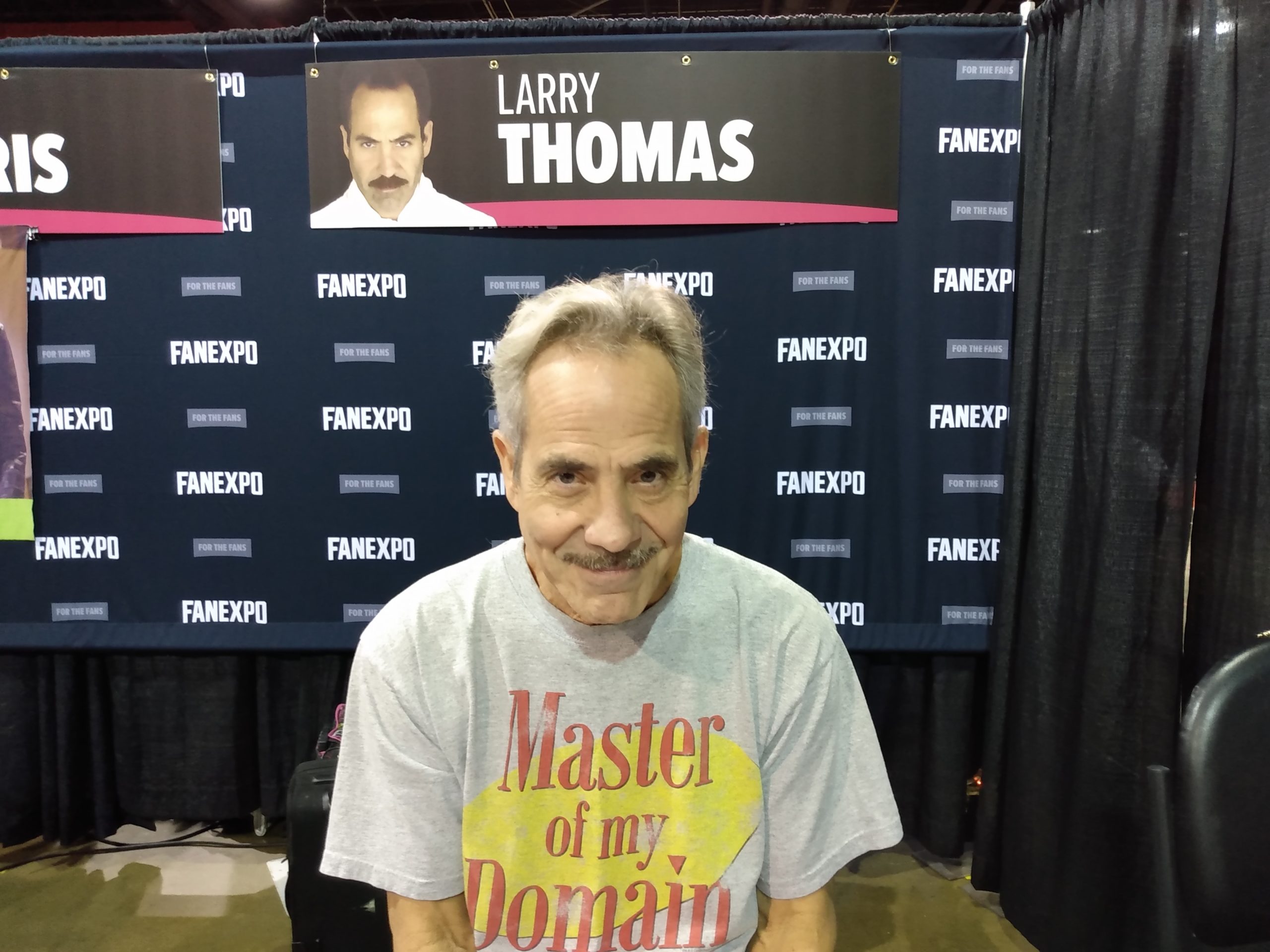 Larry Thomas attends Fan Expo Chicago on August 18, 2024.