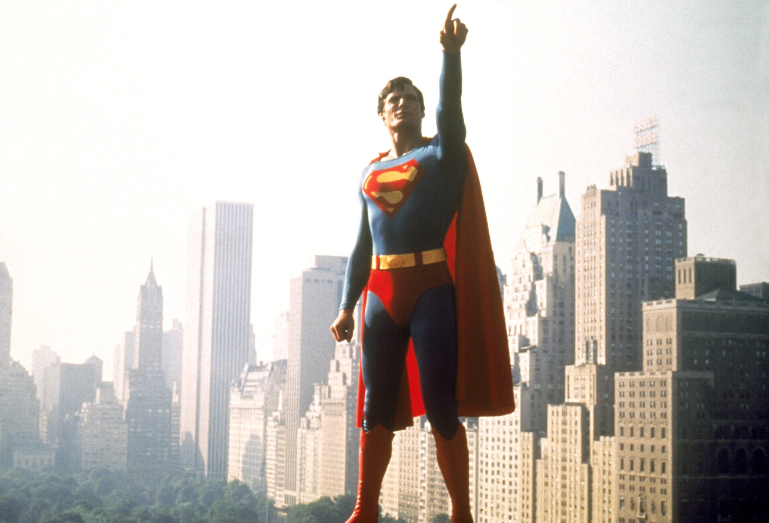 Christopher Reeve as Superman in the documentary feature SUPER/MAN: THE CHRISTOPHER REEVE STORY, a Warner Bros. Pictures release.