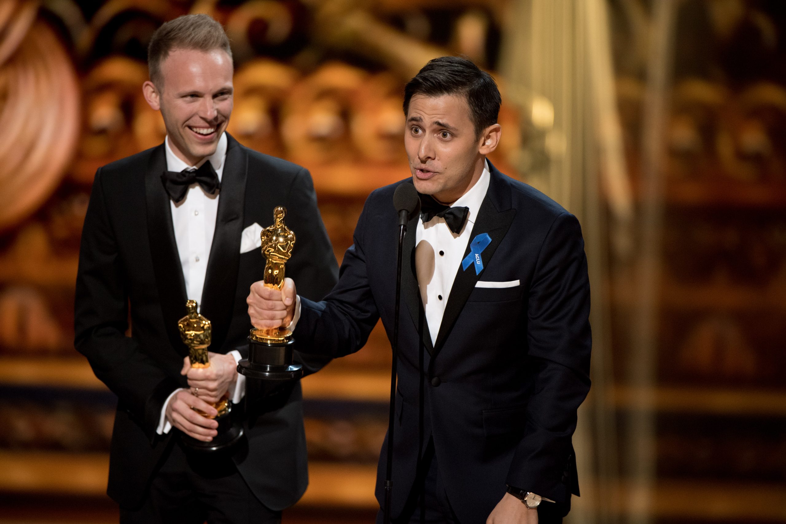 In the category for Achievement in music written for motion pictures (Original song) the Oscar goes to “City of Stars” from “La La Land” Lyrics by Justin Paul and Benji Pasek during the live ABC Telecast of The 89th Oscars® at the Dolby® Theatre in Hollywood, CA on Sunday, February 26, 2017.