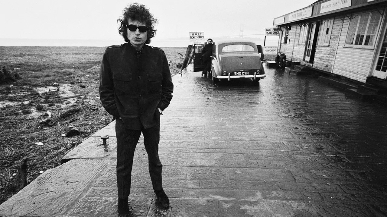A still of Bob Dylan from No Direction Home: Bob Dylan.