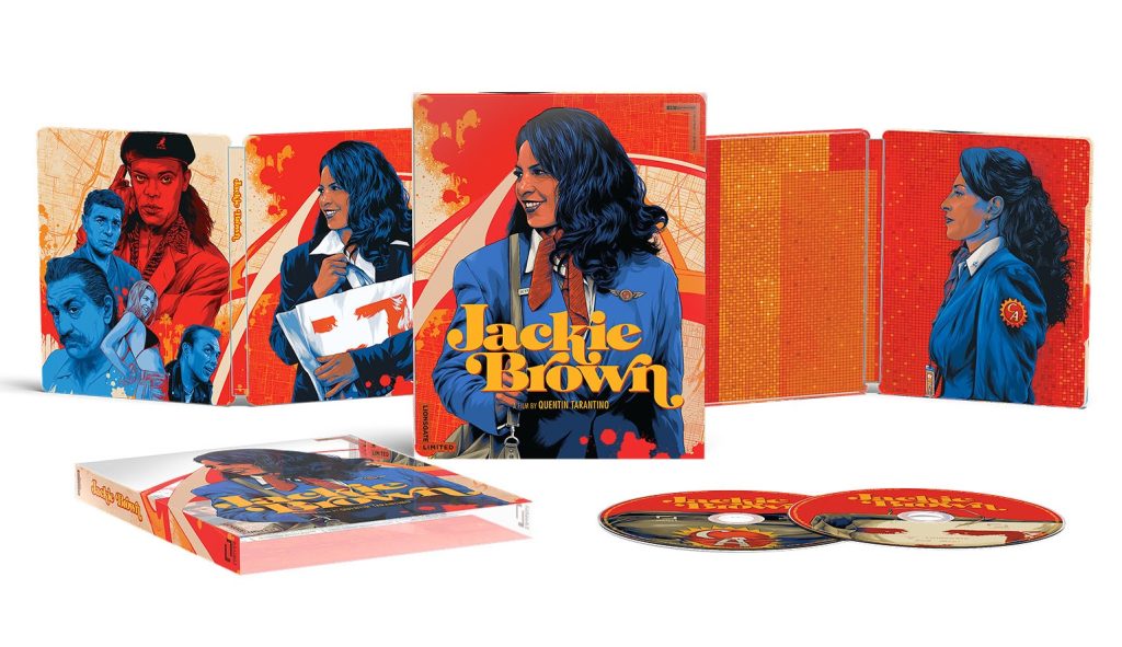 Jackie Brown 4K Ultra HD packaging.