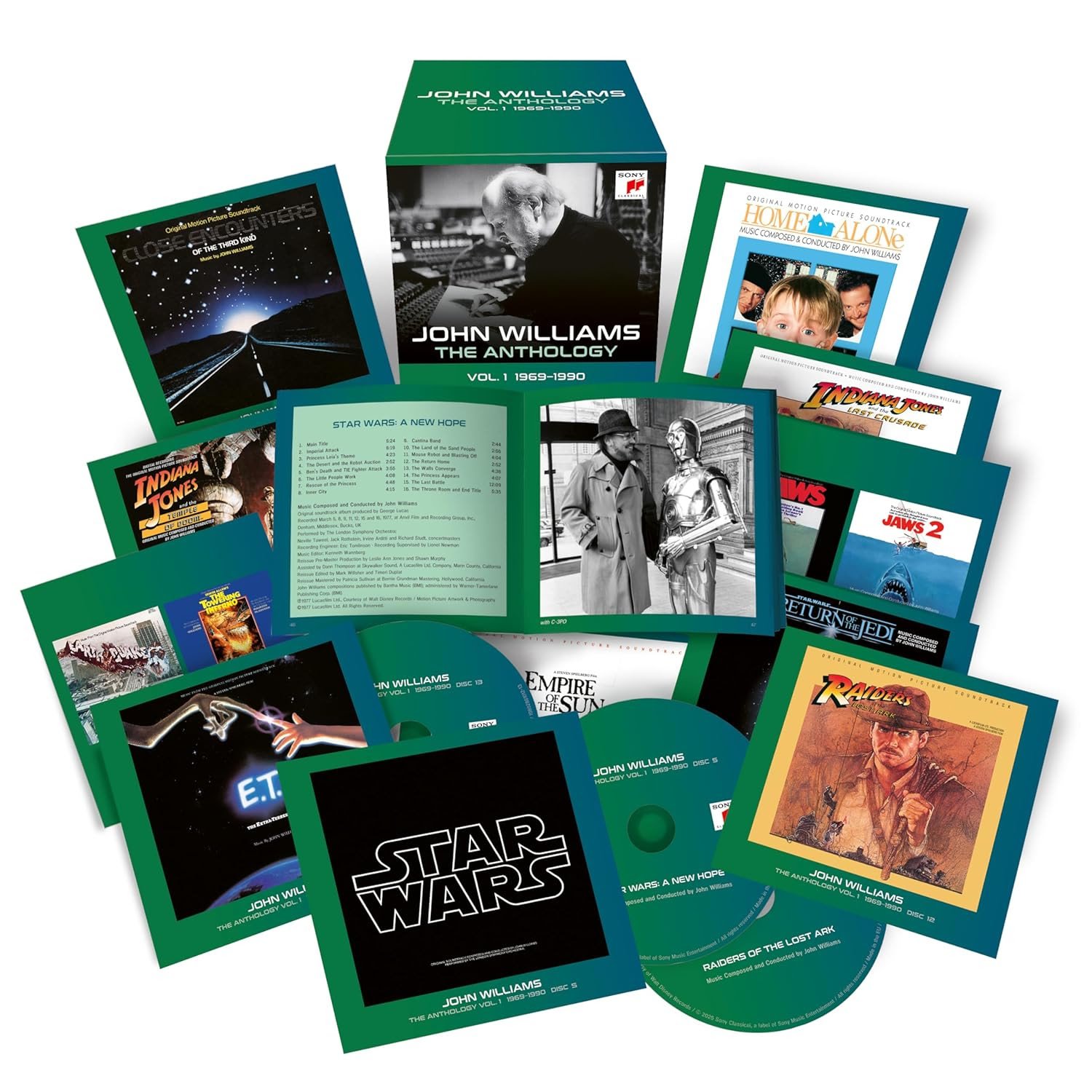 John Williams: The Anthology – Vol. 1 1969-1990 is the First Volume in a Historic Collection