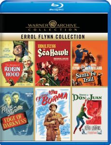 Errol Flynn - 6 Film Collection artwork.