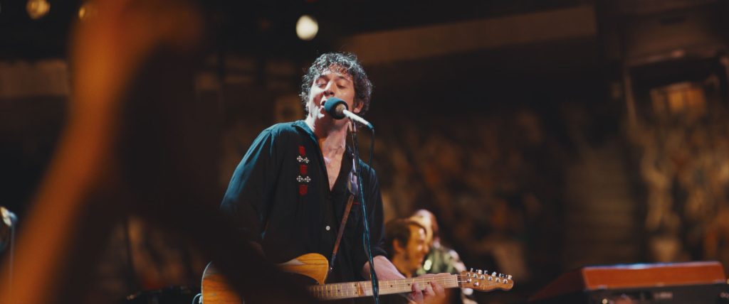 Jeremy Allen White as Bruce Springsteen in 20th Century Studios' SPRINGSTEEN: DELIVER ME FROM NOWHERE.