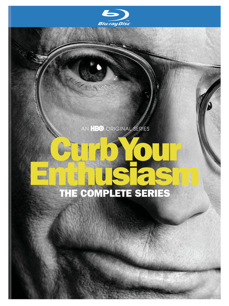 Curb Your Enthusiasm: The Complete Series Blu-ray artwork.