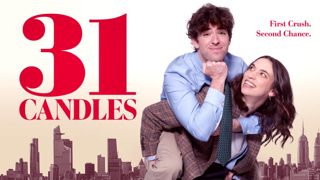 Jonah Feingold and Sarah Coffey on the 31 Candles key artwork.