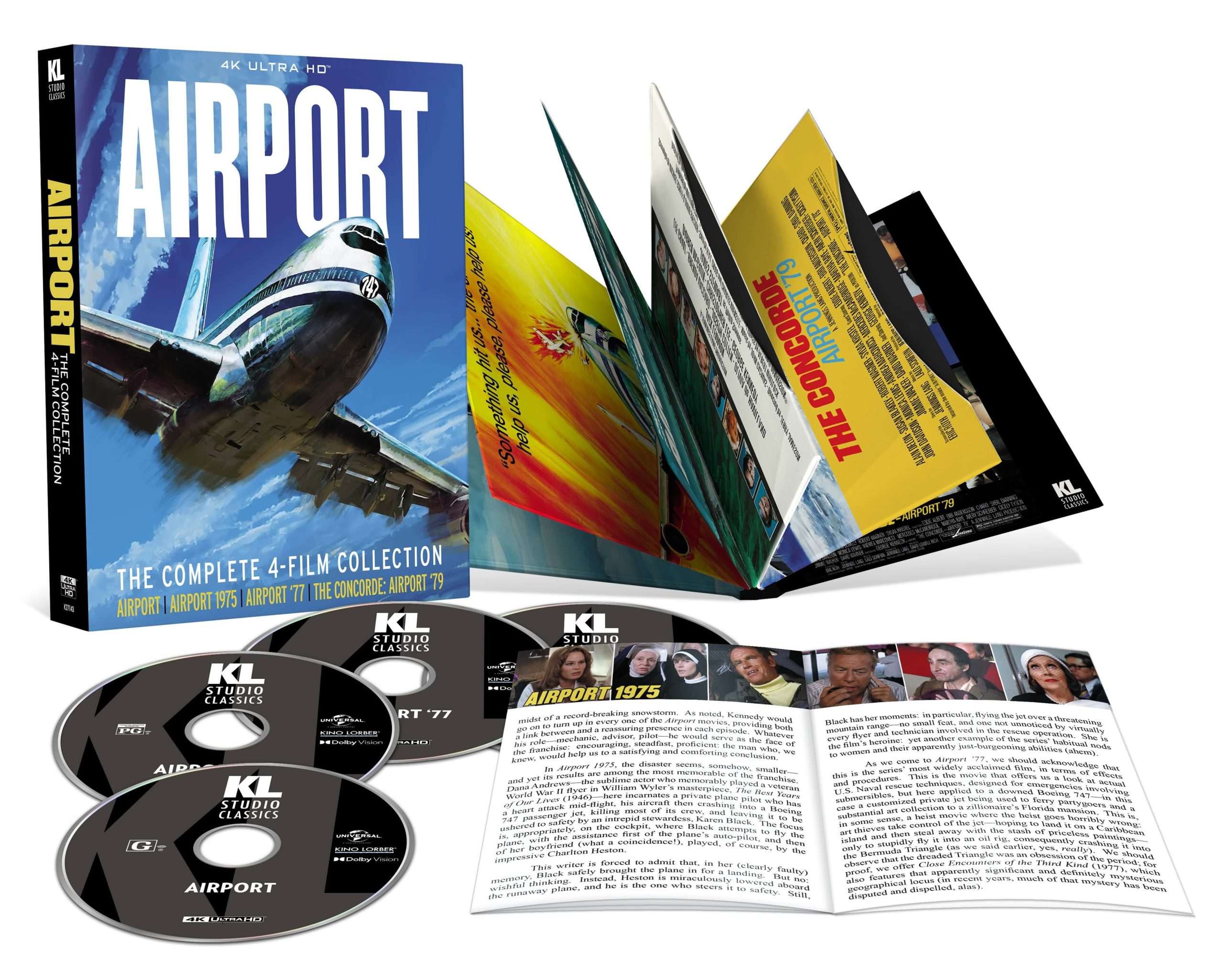 Airport: The Complete 4-Film Collection Is on 4K Ultra HD