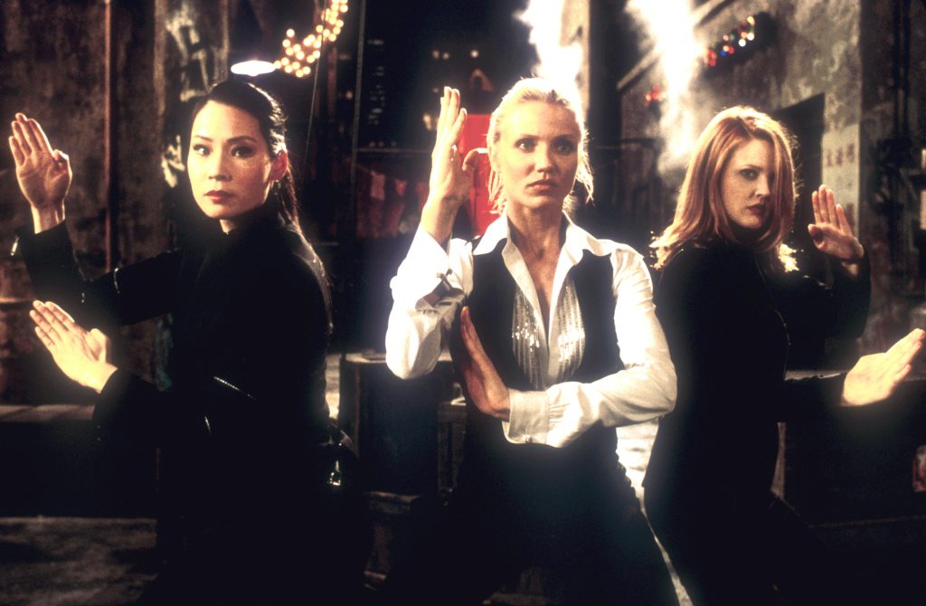 L-R: Lucy Liu, Cameron Diaz, and Drew Barrymore in Charlie's Angels.