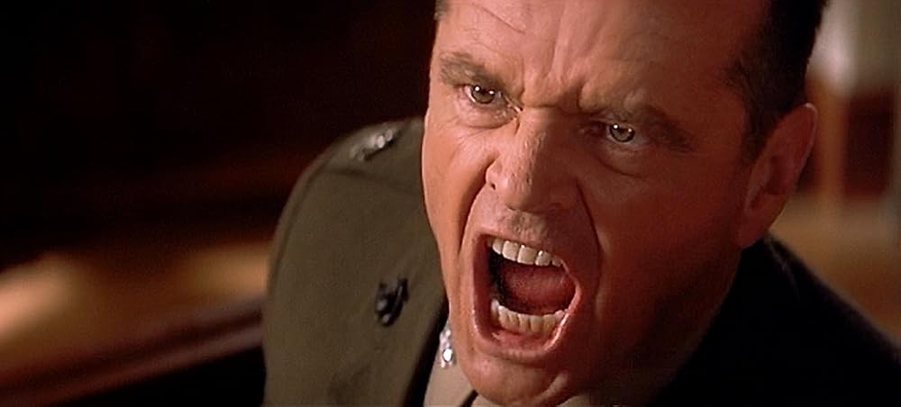 Jack Nicholson in A Few Good Men.